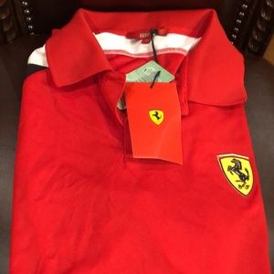 NWT Ferrari mens shirt